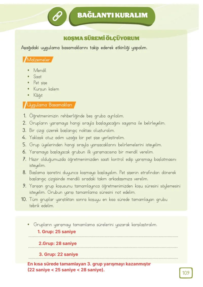 3. Sınıf Matematik Ders Kitabı Cevapları Meb Yayınları 1. Kitap Sayfa 109 Çözüm Görseli
