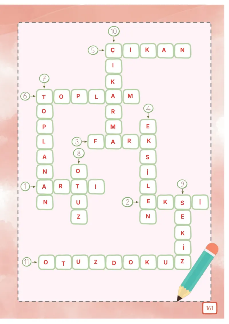 3. Sınıf Matematik Ders Kitabı Cevapları Meb Yayınları 1. Kitap Sayfa 161 Çözüm Görseli