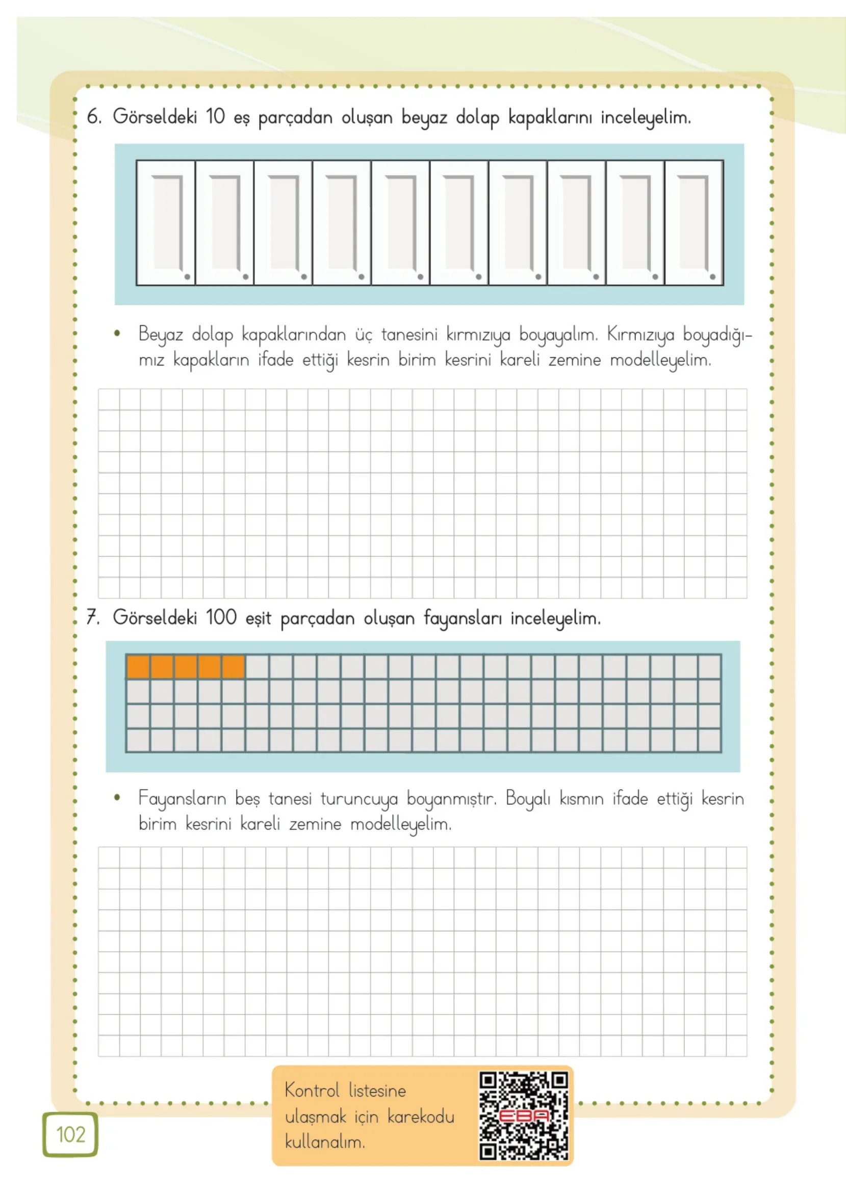 3. Sınıf Matematik Ders Kitabı Cevapları Meb Yayınları 1. Kitap Sayfa 102