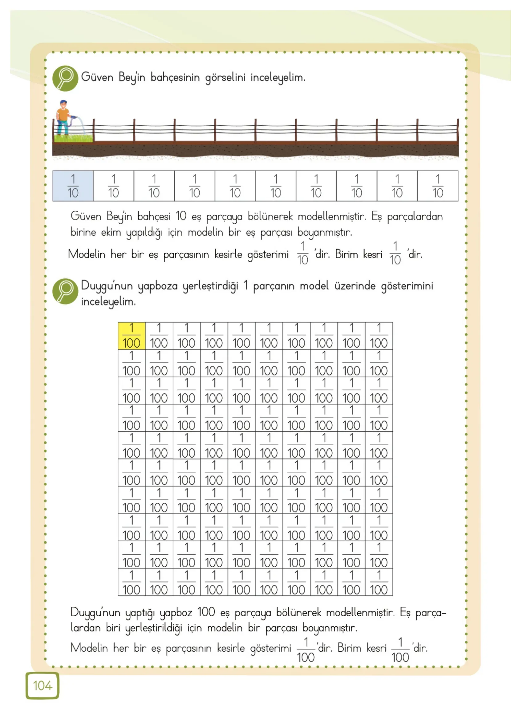 3. Sınıf Matematik Ders Kitabı Cevapları Meb Yayınları 1. Kitap Sayfa 104
