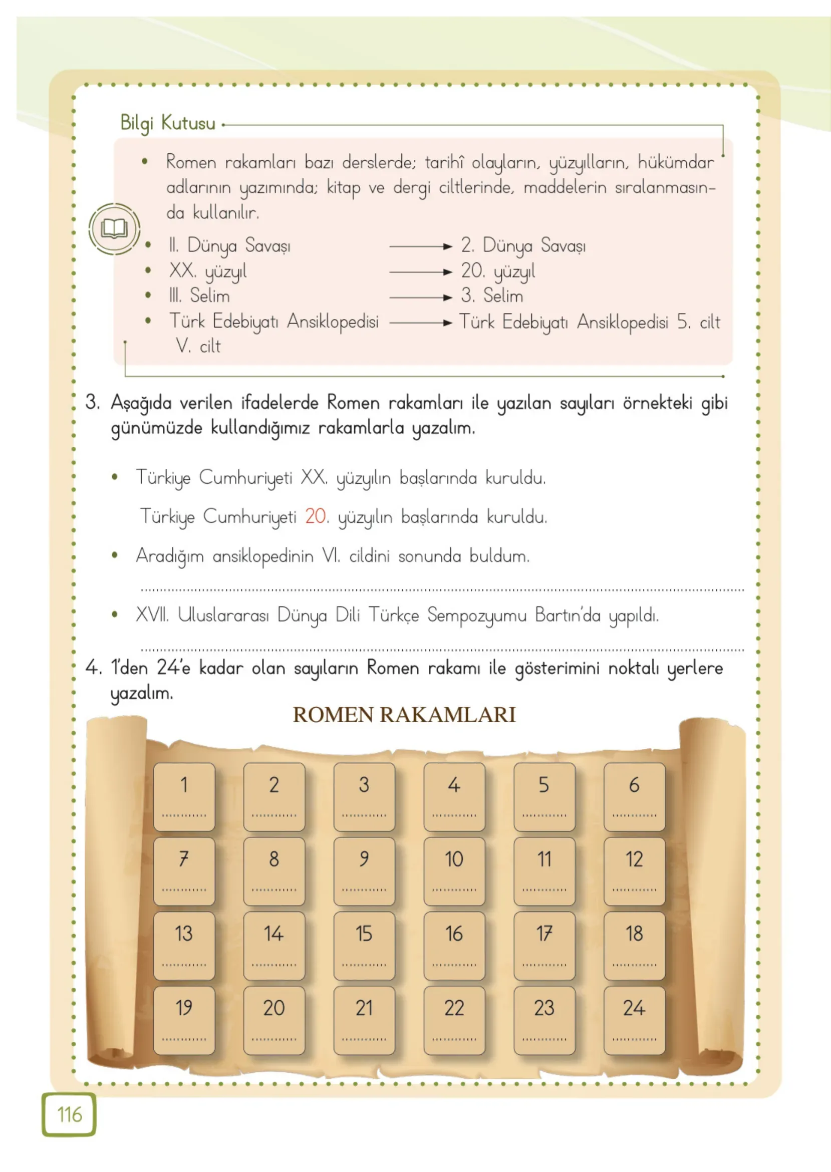 3. Sınıf Matematik Ders Kitabı Cevapları Meb Yayınları 1. Kitap Sayfa 116