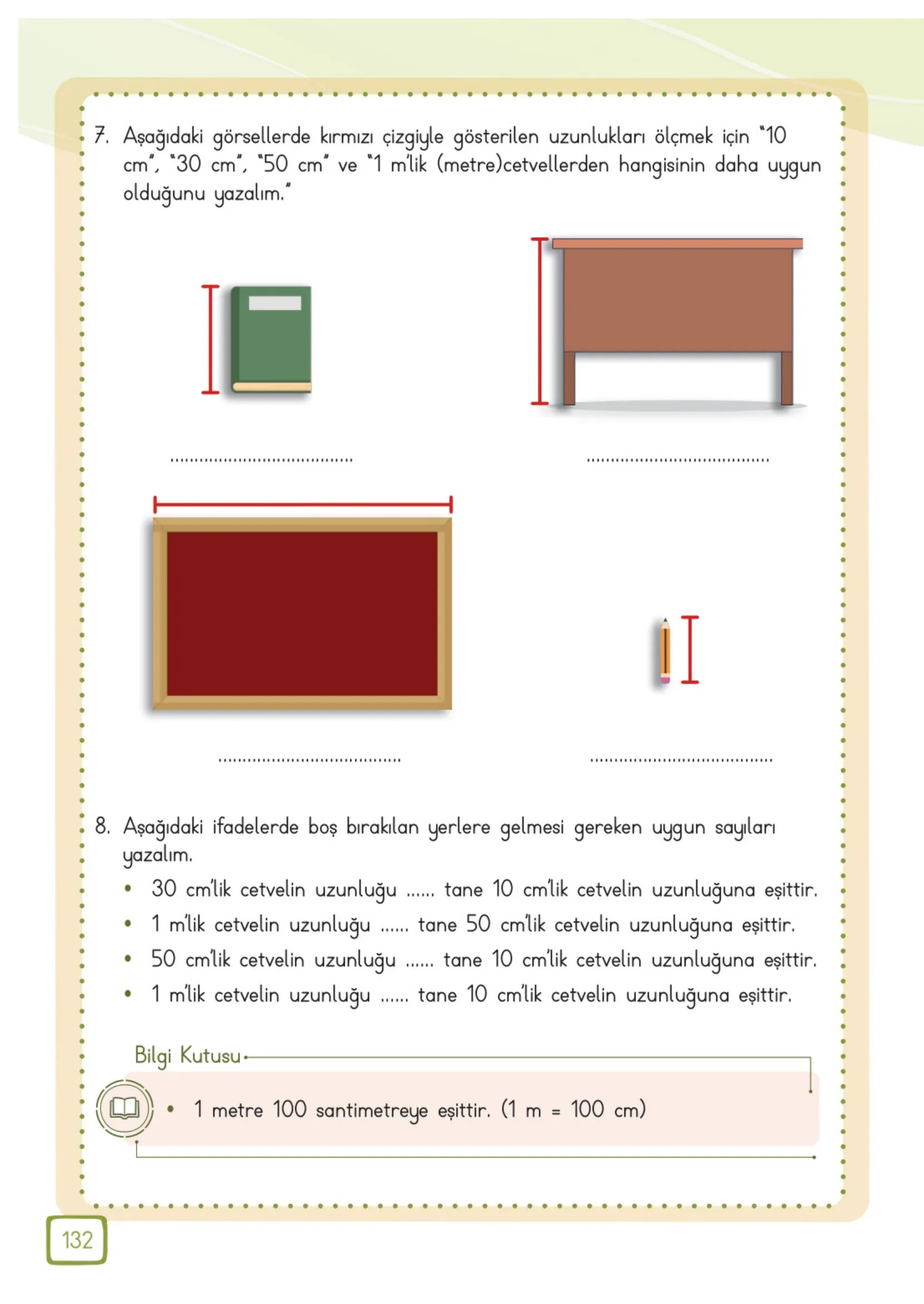 3. Sınıf Matematik Ders Kitabı Cevapları Meb Yayınları 1. Kitap Sayfa 132
