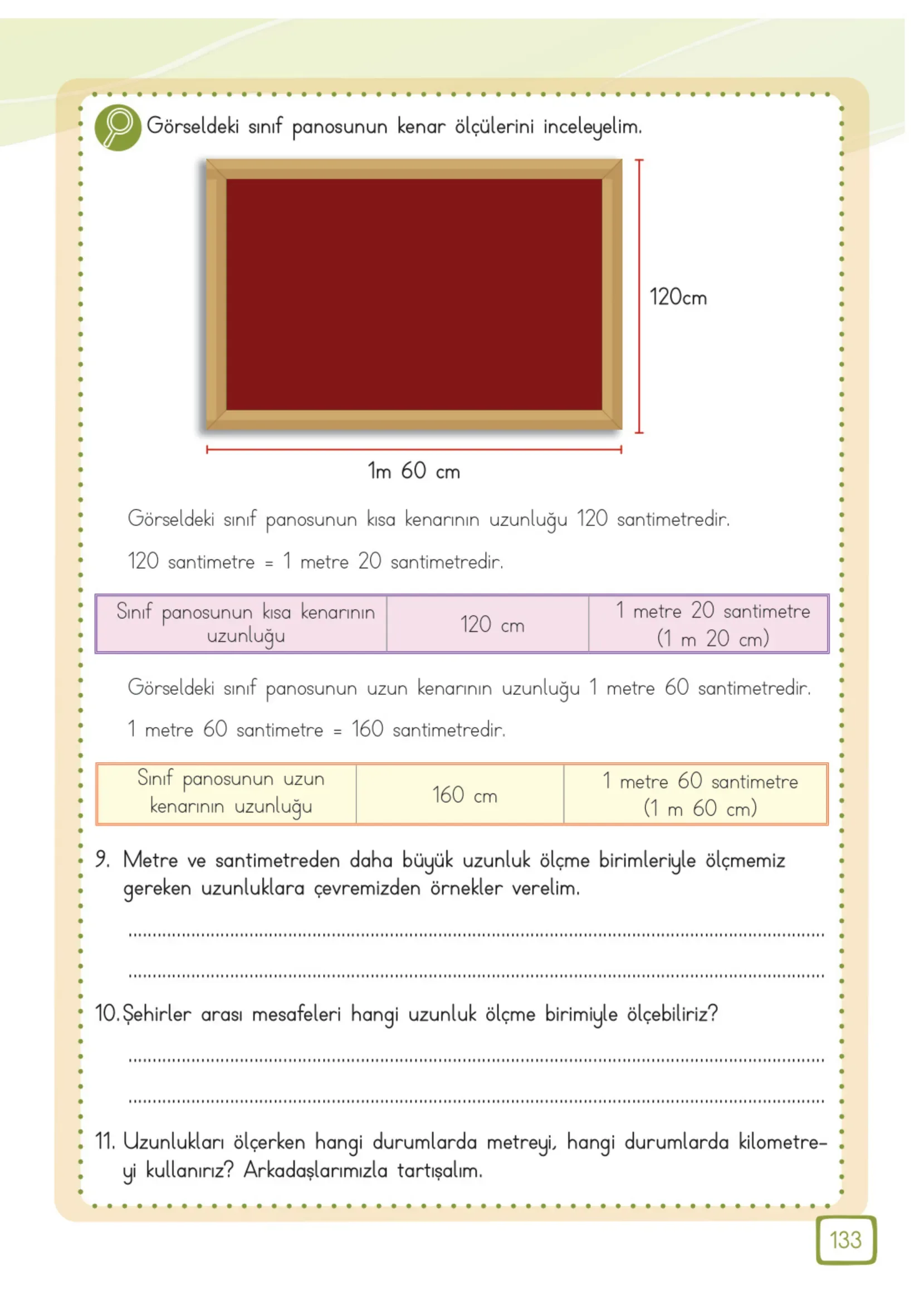 3. Sınıf Matematik Ders Kitabı Cevapları Meb Yayınları 1. Kitap Sayfa 133