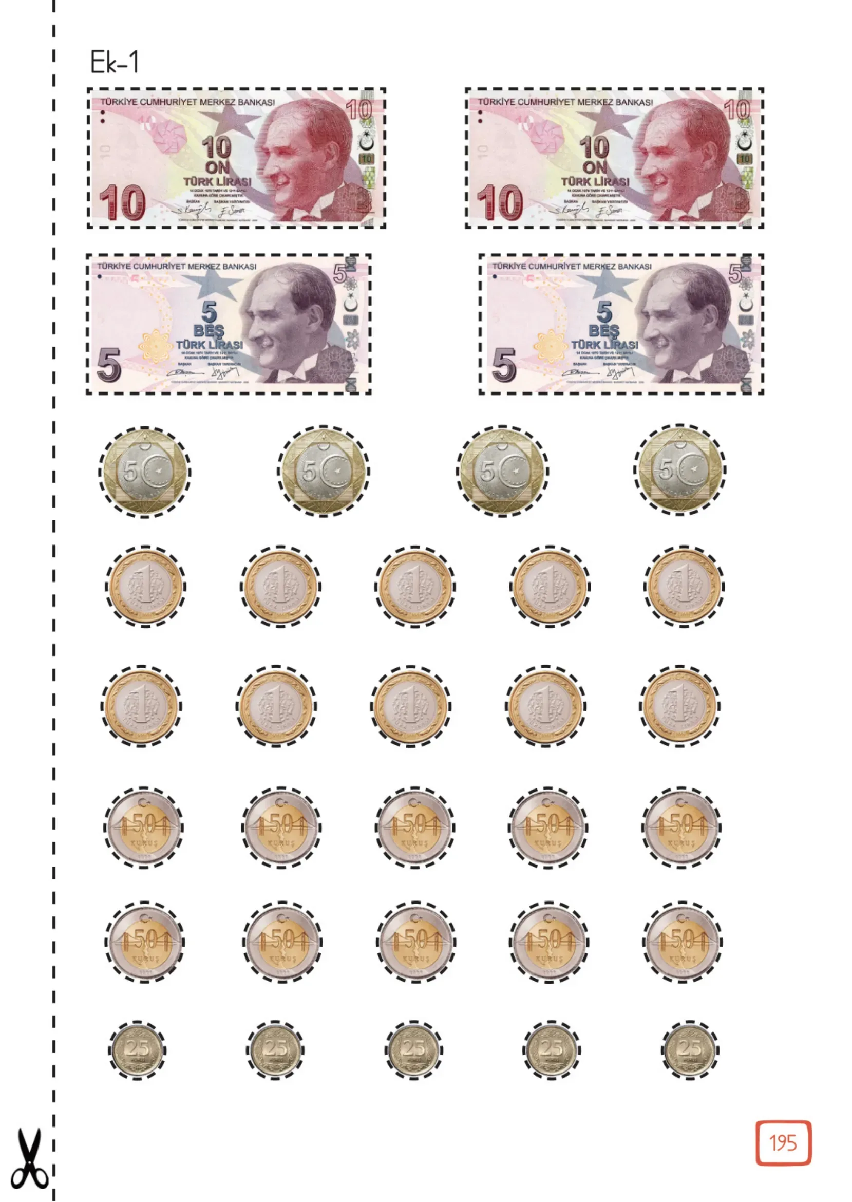 3. Sınıf Matematik Ders Kitabı Cevapları Meb Yayınları 1. Kitap Sayfa 195
