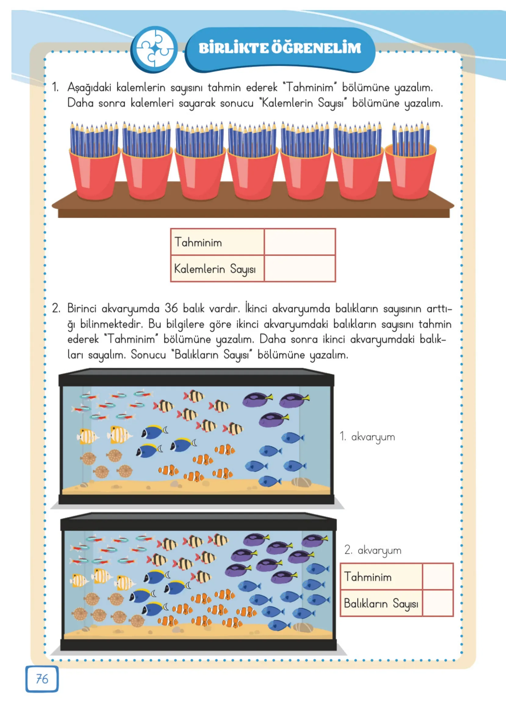 3. Sınıf Matematik Ders Kitabı Cevapları Meb Yayınları 1. Kitap Sayfa 76