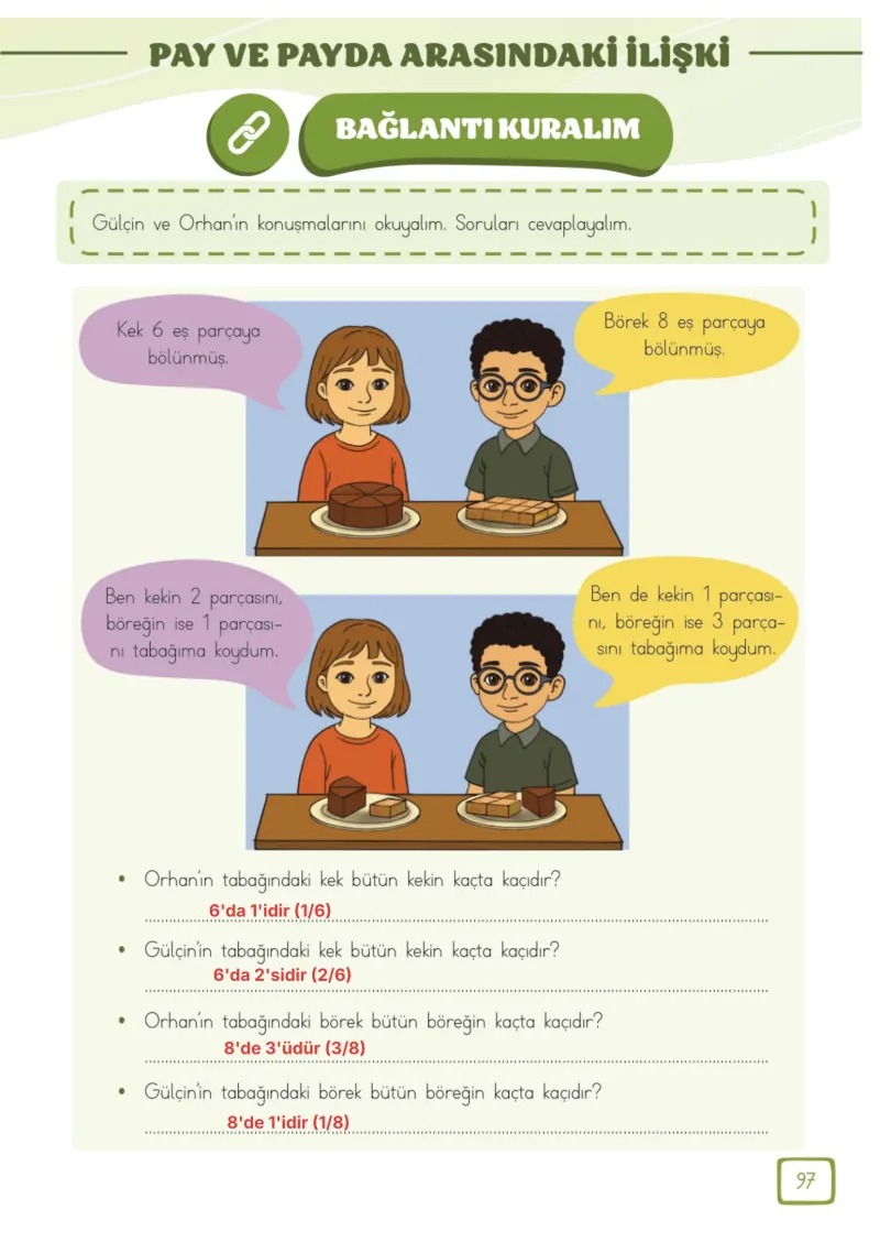 3. Sınıf Matematik Ders Kitabı Cevapları Meb Yayınları 1. Kitap Sayfa 97 Çözüm Görseli