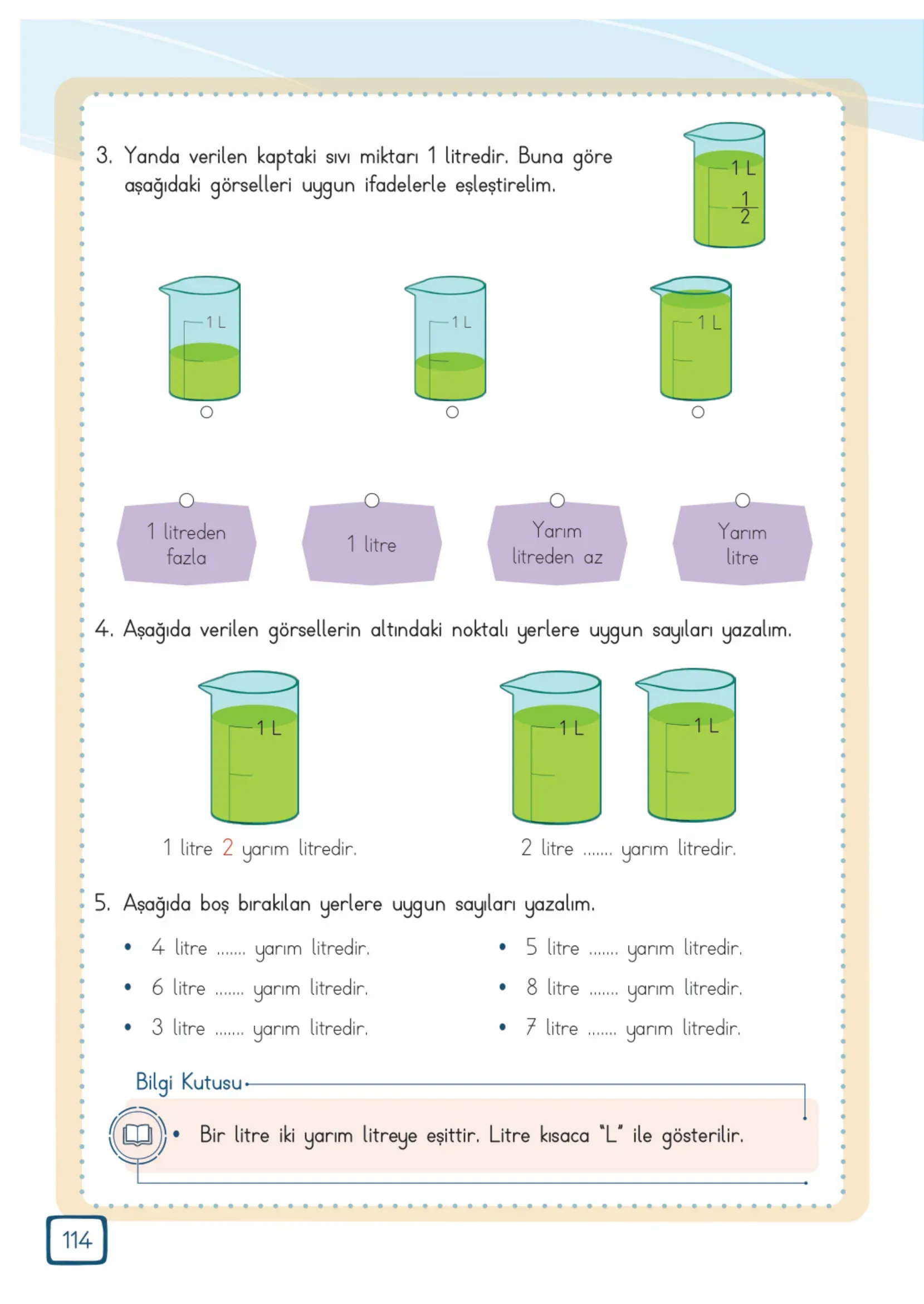 3. Sınıf Matematik Ders Kitabı Cevapları Meb Yayınları 2. Kitap Sayfa 114