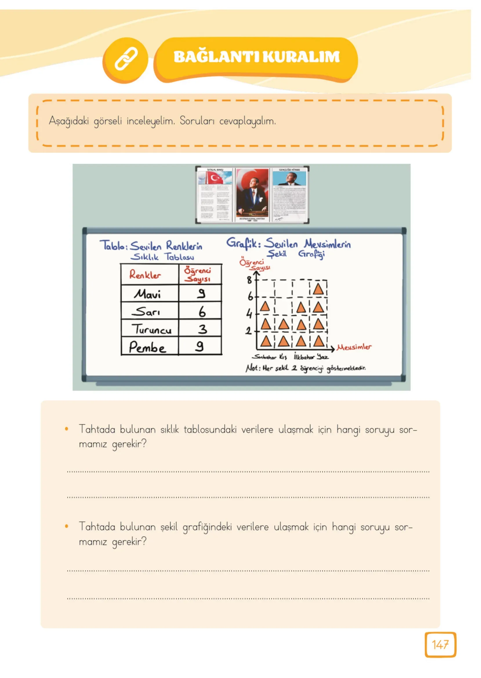 3. Sınıf Matematik Ders Kitabı Cevapları Meb Yayınları 2. Kitap Sayfa 147
