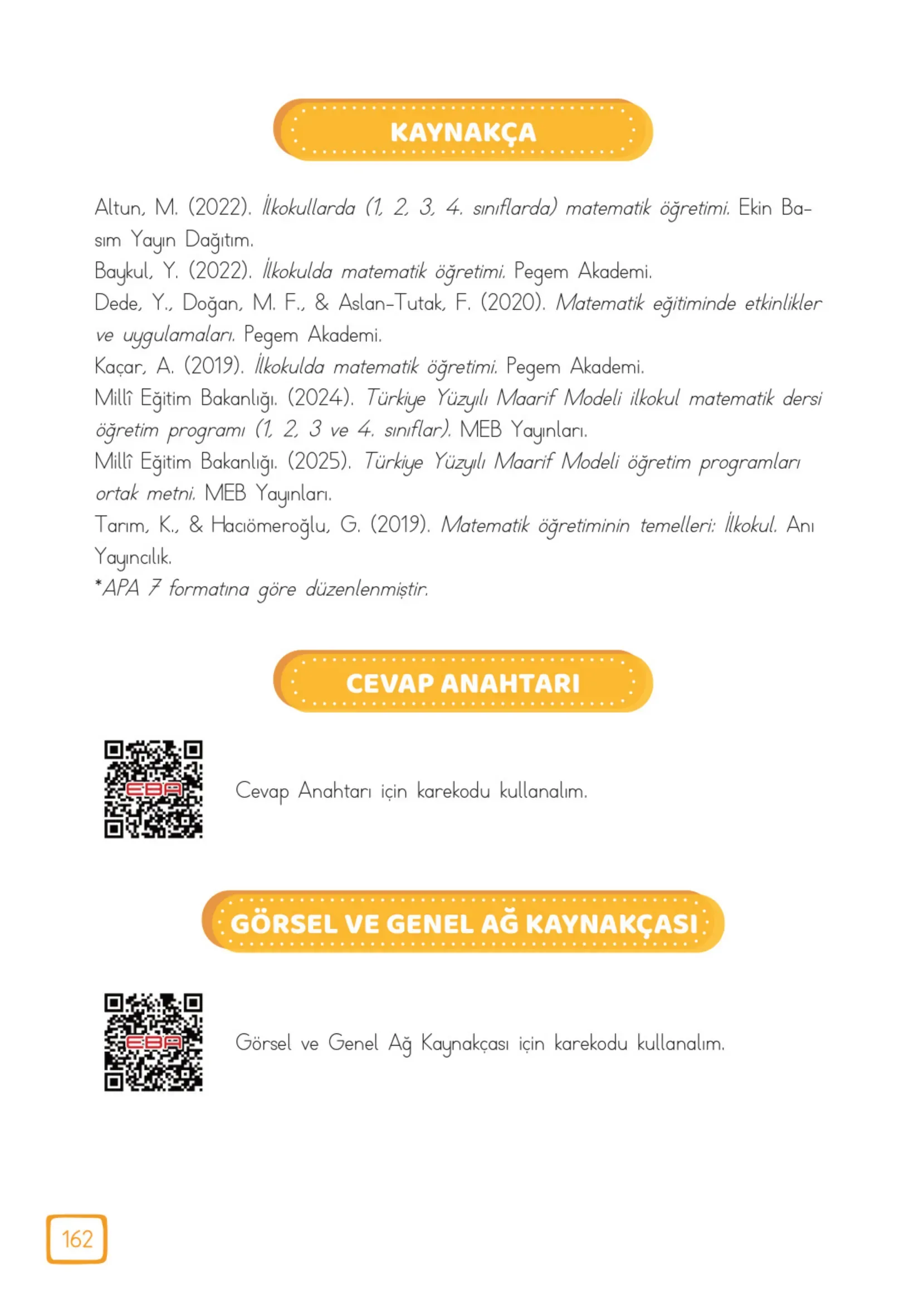 3. Sınıf Matematik Ders Kitabı Cevapları Meb Yayınları 2. Kitap Sayfa 162