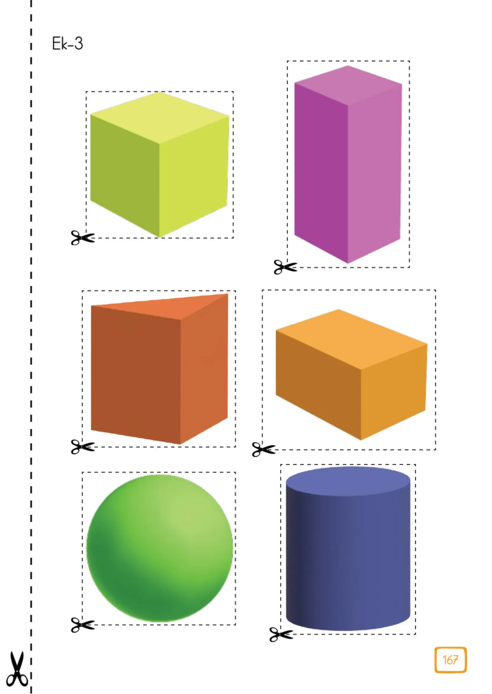 3. Sınıf Matematik Ders Kitabı Cevapları Meb Yayınları 2. Kitap Sayfa 167