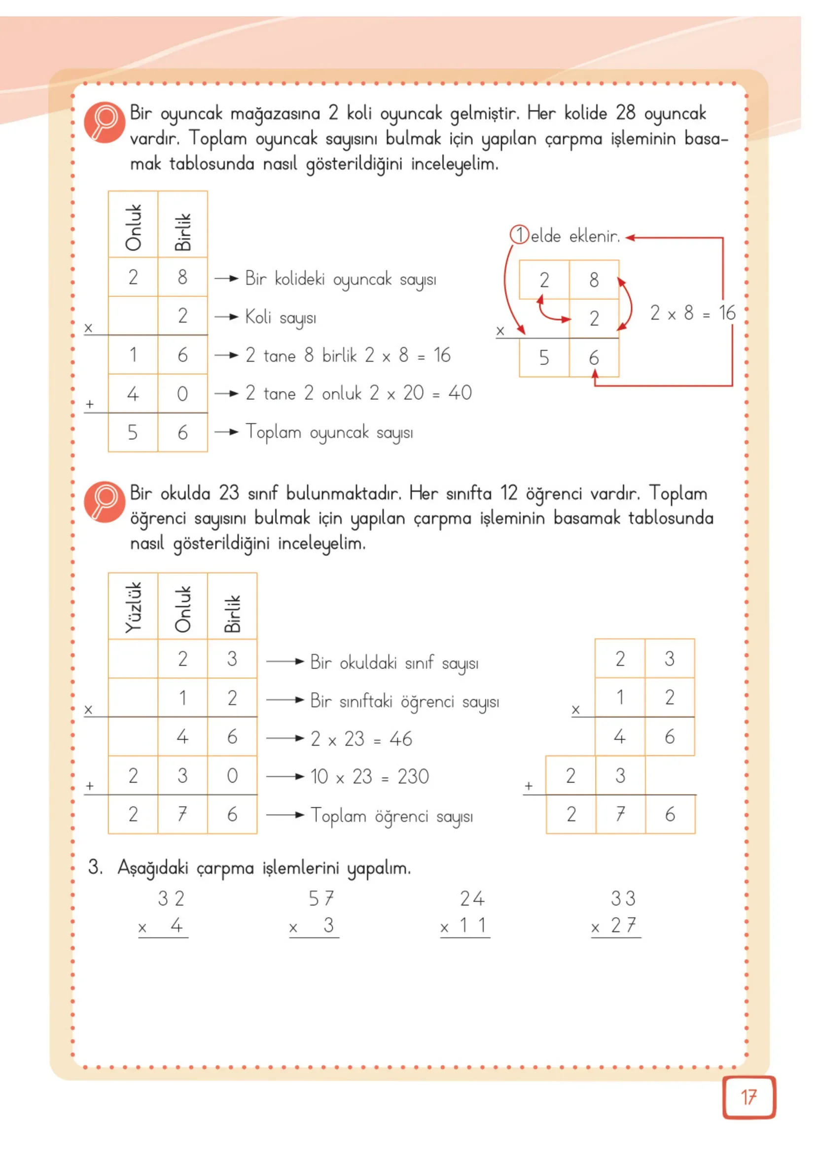 3. Sınıf Matematik Ders Kitabı Cevapları Meb Yayınları 2. Kitap Sayfa 17