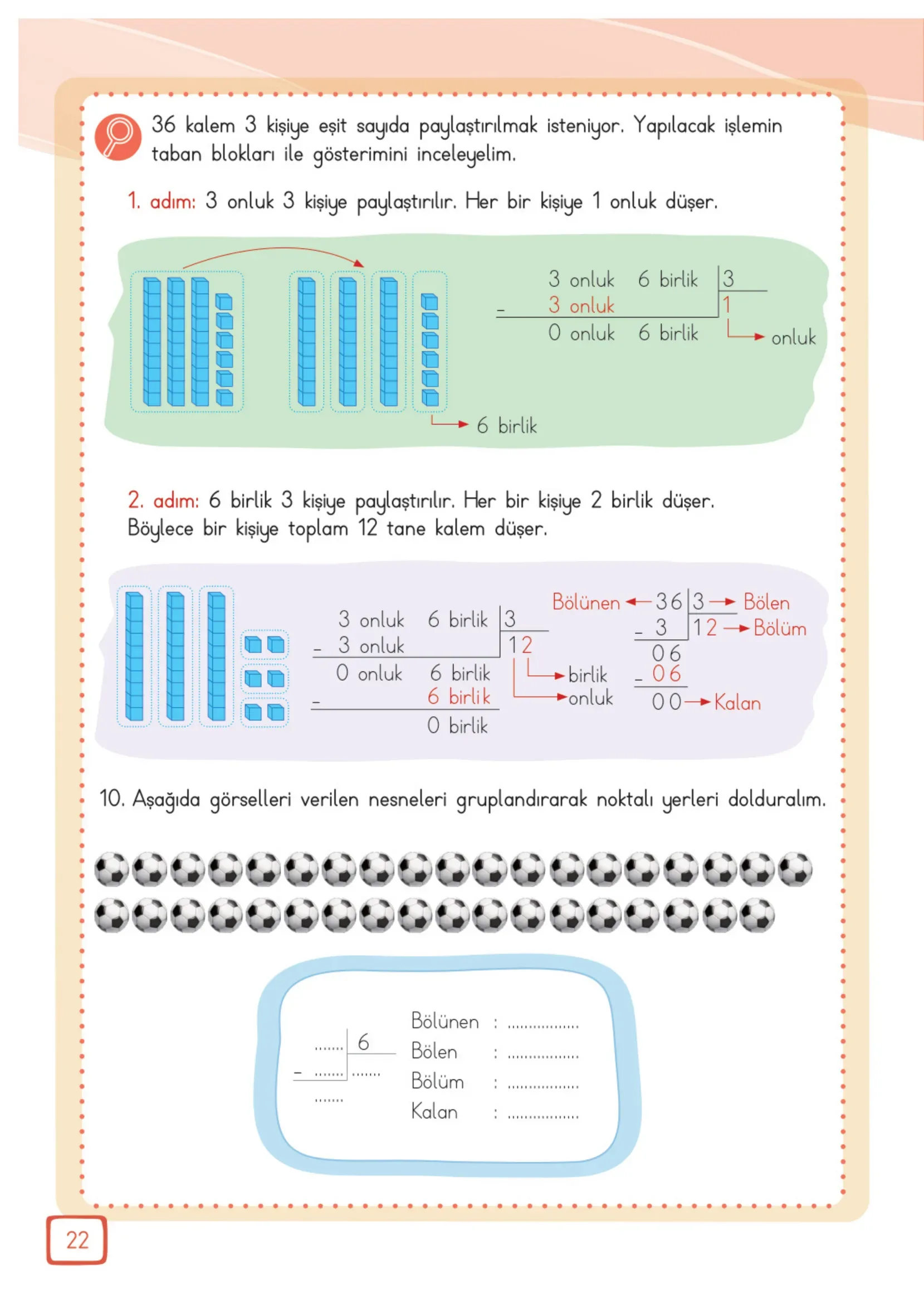 3. Sınıf Matematik Ders Kitabı Cevapları Meb Yayınları 2. Kitap Sayfa 22