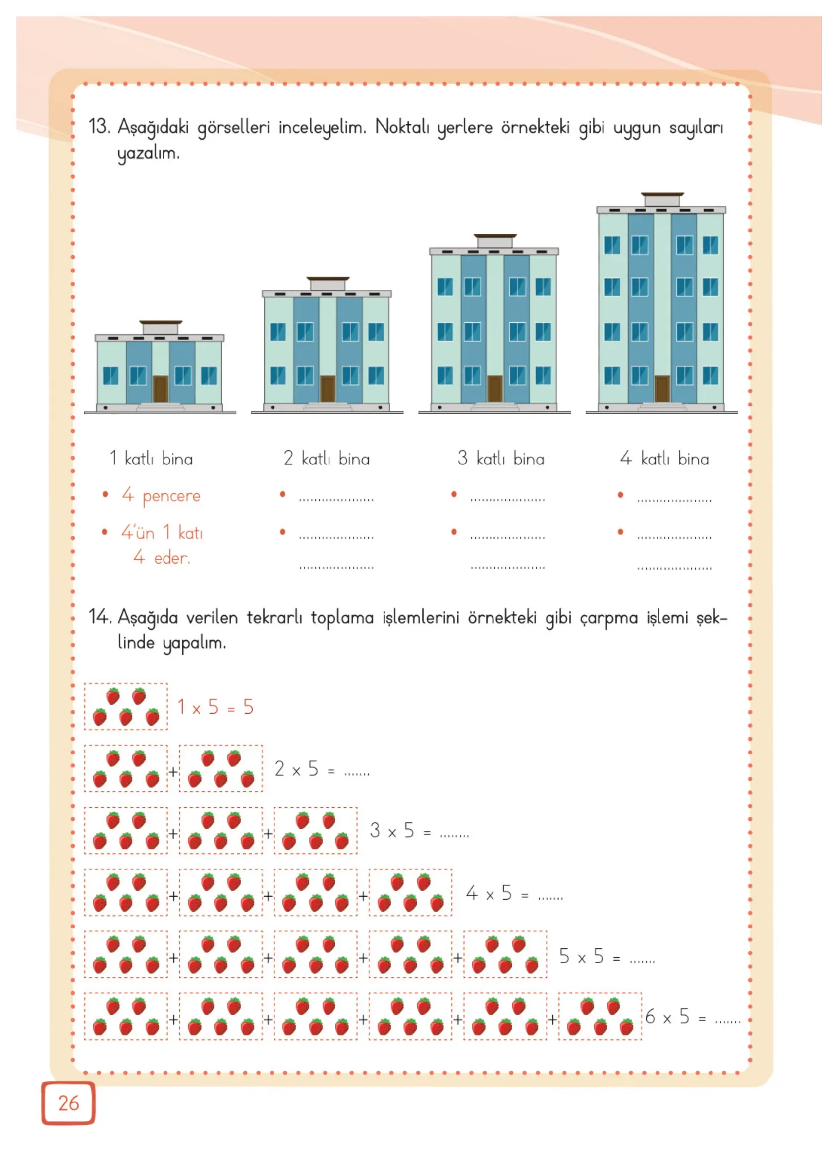 3. Sınıf Matematik Ders Kitabı Cevapları Meb Yayınları 2. Kitap Sayfa 26