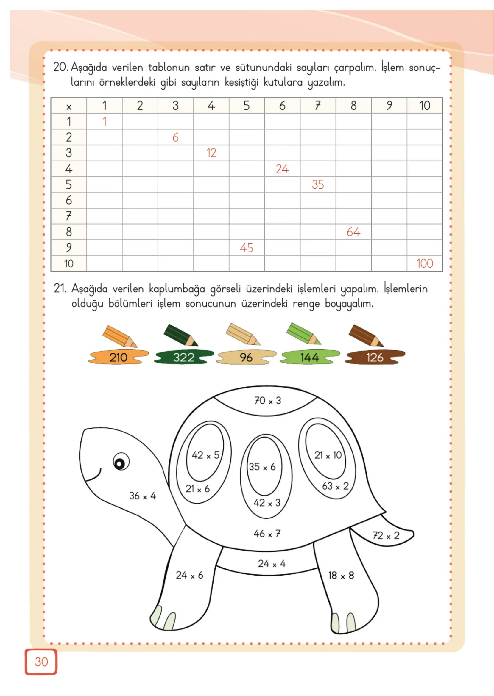 3. Sınıf Matematik Ders Kitabı Cevapları Meb Yayınları 2. Kitap Sayfa 30