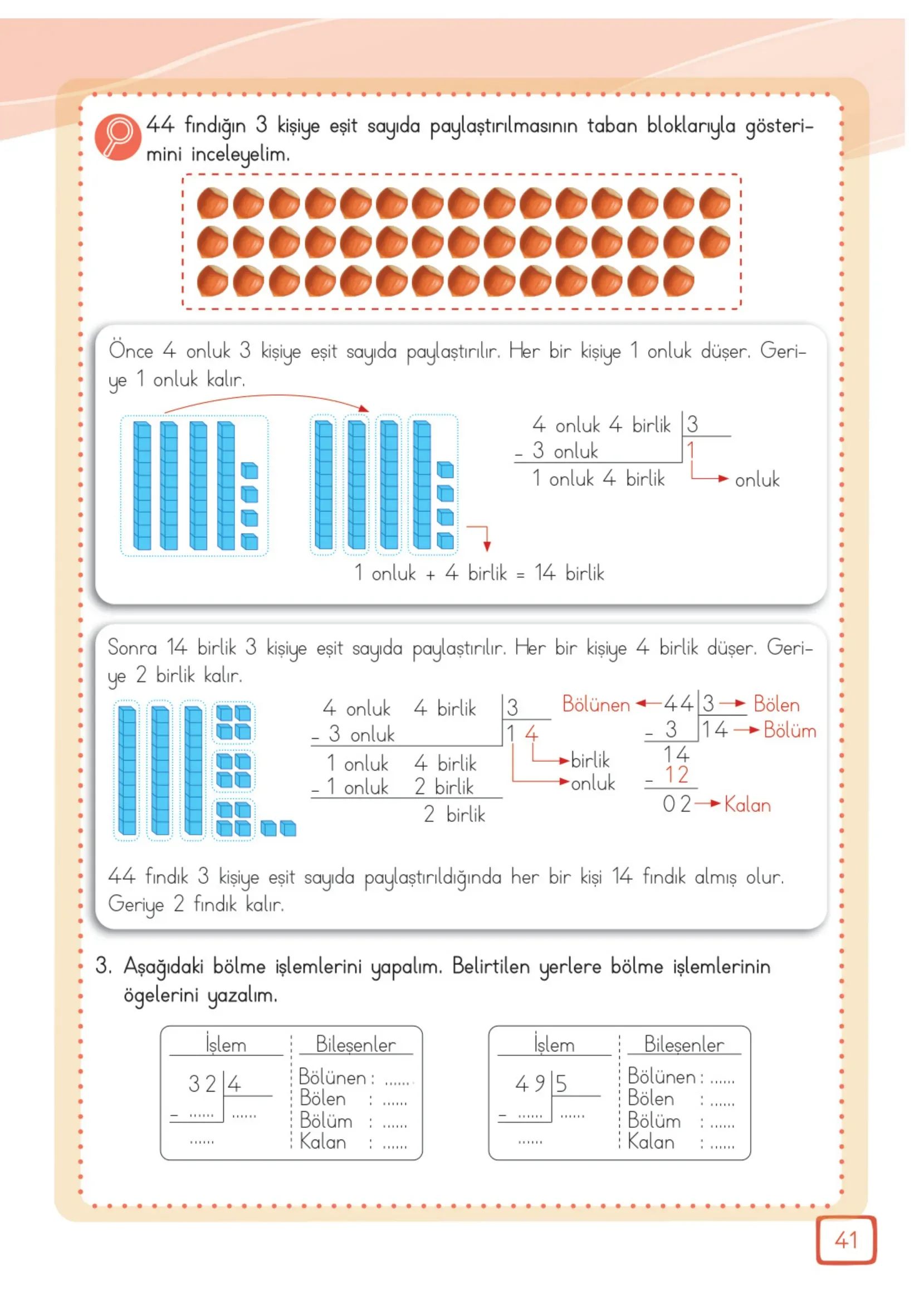 3. Sınıf Matematik Ders Kitabı Cevapları Meb Yayınları 2. Kitap Sayfa 41