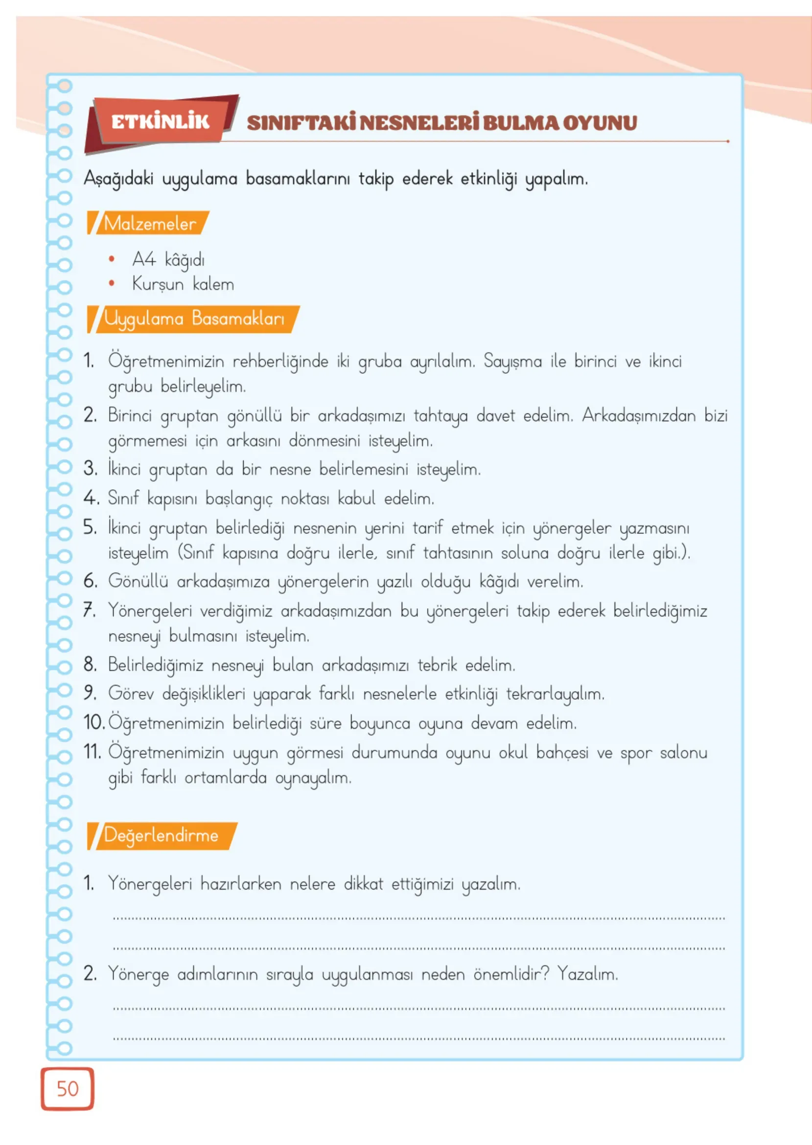 3. Sınıf Matematik Ders Kitabı Cevapları Meb Yayınları 2. Kitap Sayfa 50