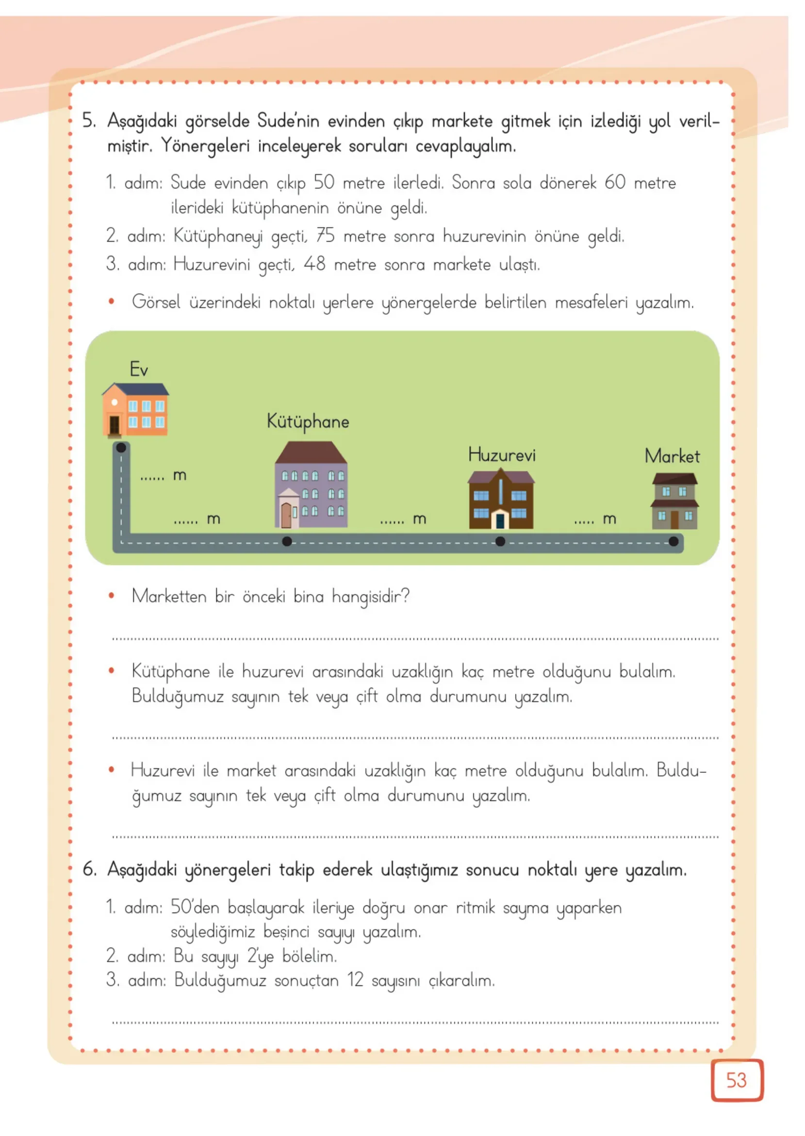 3. Sınıf Matematik Ders Kitabı Cevapları Meb Yayınları 2. Kitap Sayfa 53