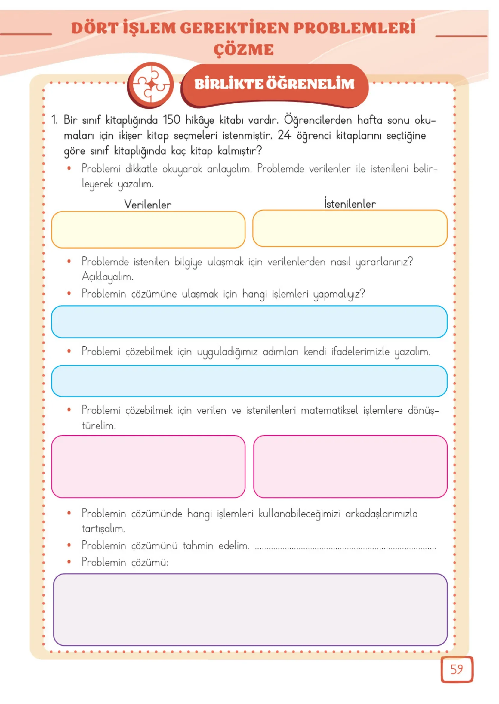 3. Sınıf Matematik Ders Kitabı Cevapları Meb Yayınları 2. Kitap Sayfa 59