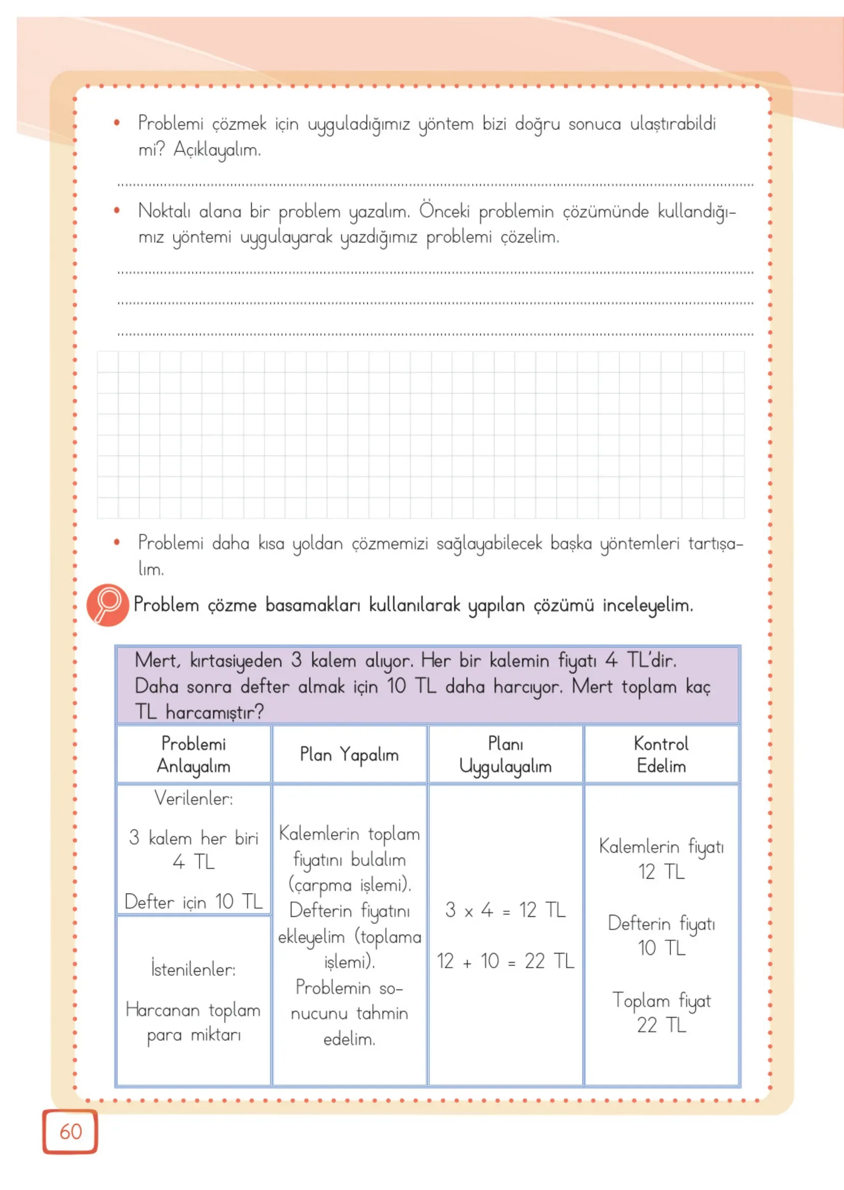 3. Sınıf Matematik Ders Kitabı Cevapları Meb Yayınları 2. Kitap Sayfa 60