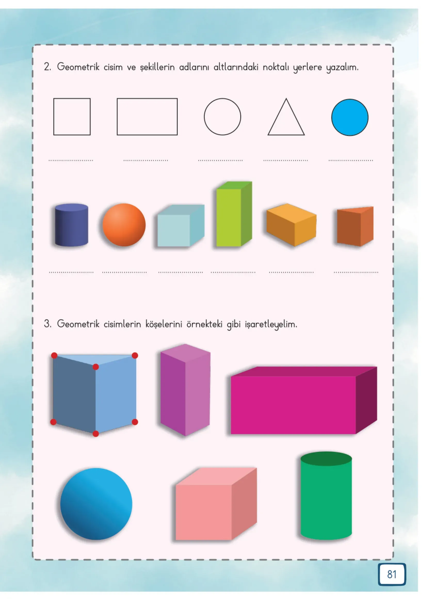 3. Sınıf Matematik Ders Kitabı Cevapları Meb Yayınları 2. Kitap Sayfa 81