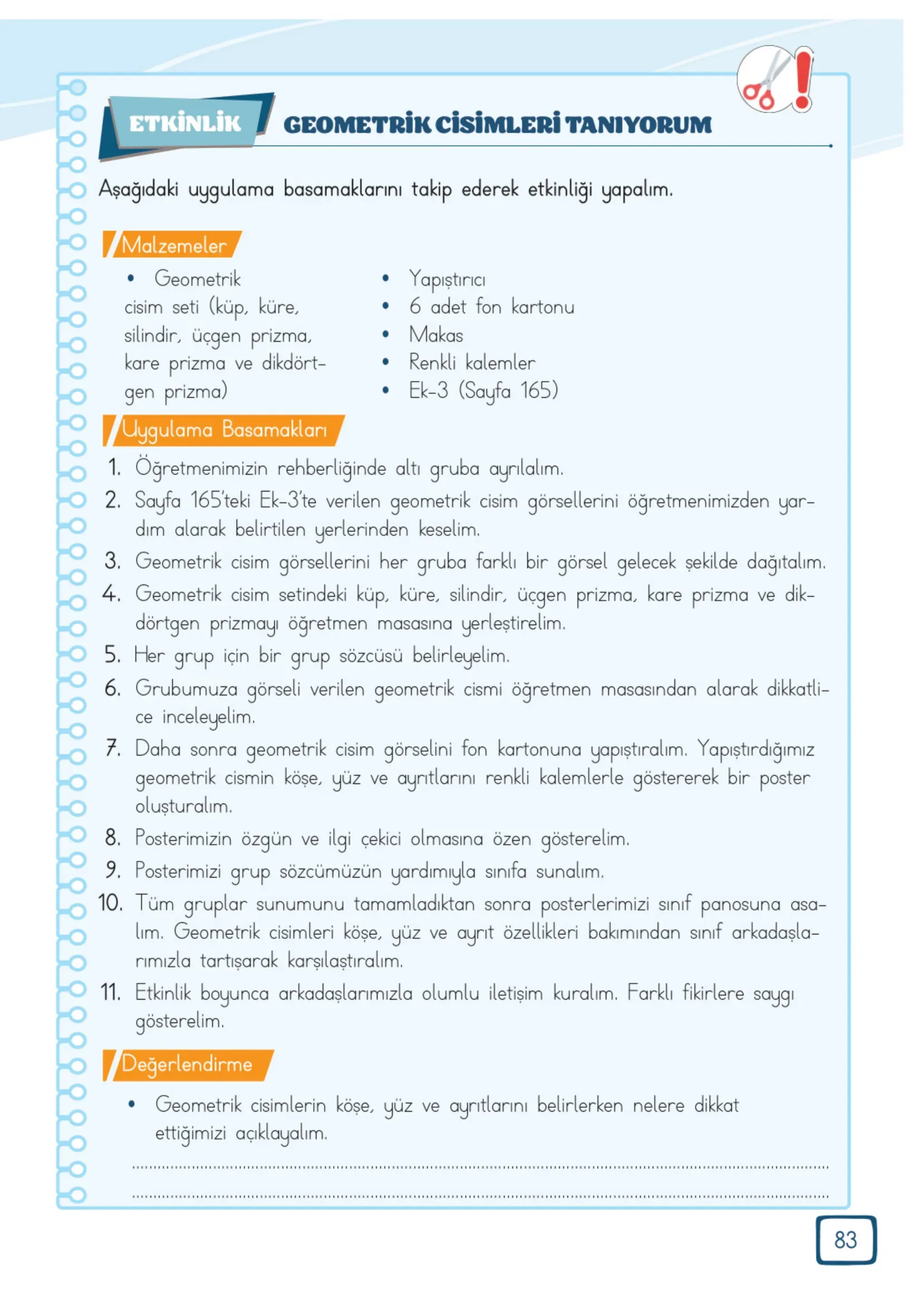 3. Sınıf Matematik Ders Kitabı Cevapları Meb Yayınları 2. Kitap Sayfa 83