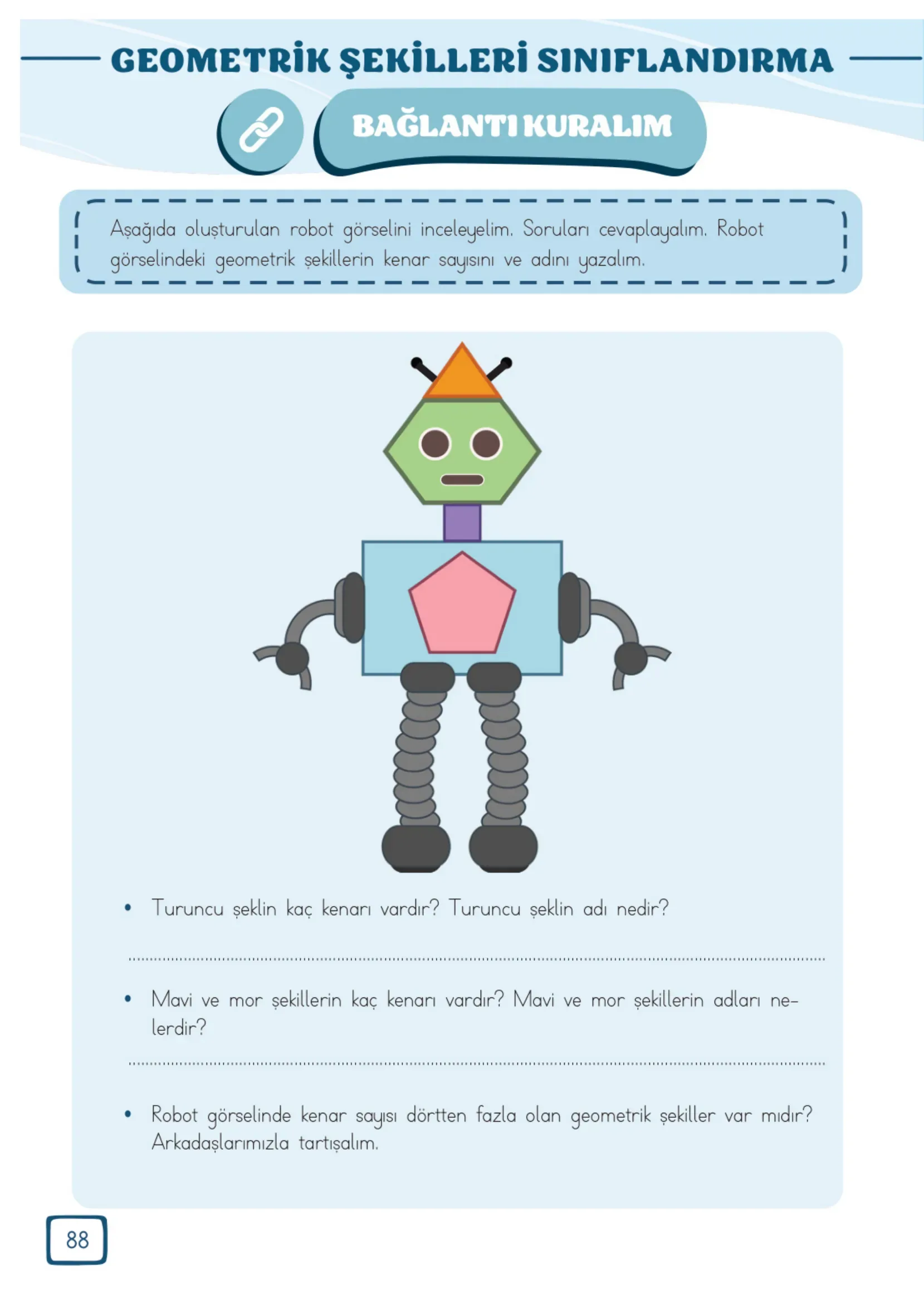 3. Sınıf Matematik Ders Kitabı Cevapları Meb Yayınları 2. Kitap Sayfa 88