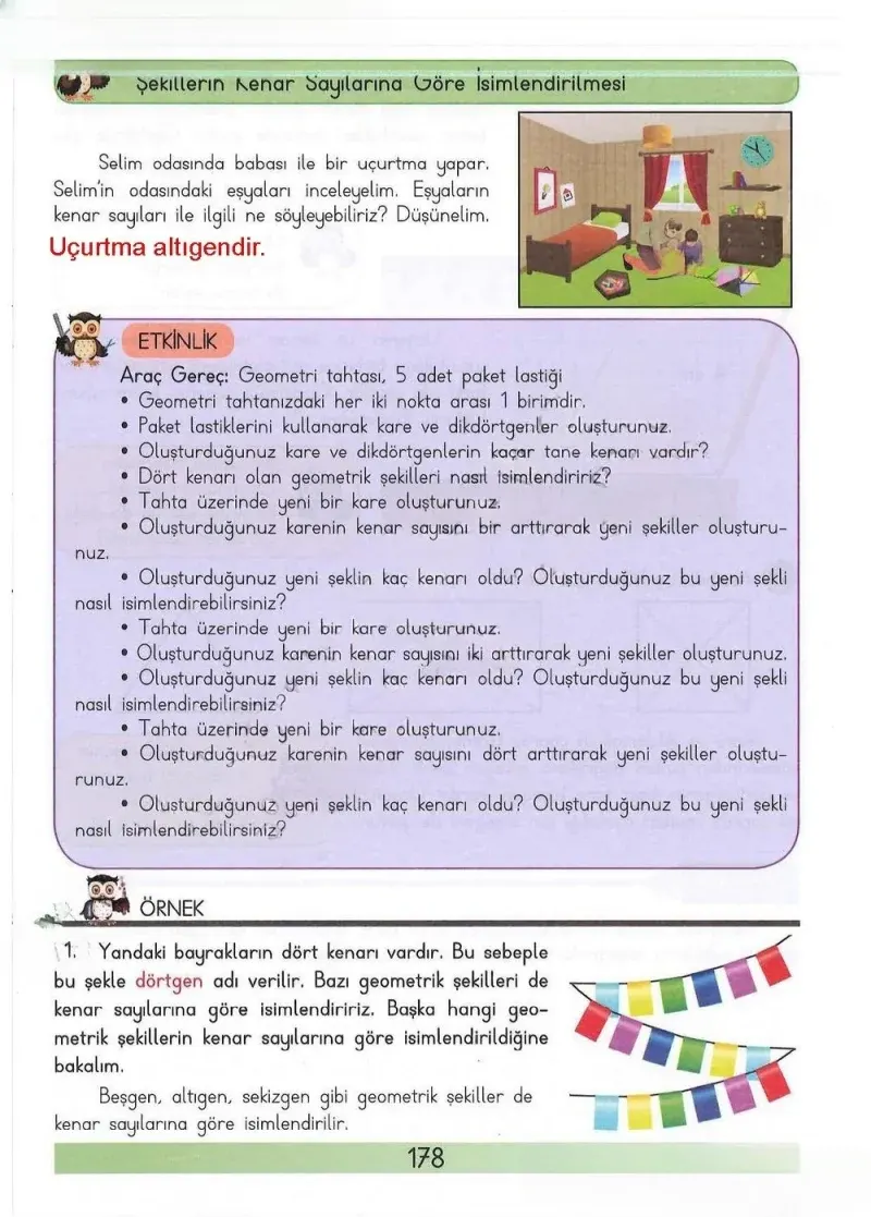 3. Sınıf Matematik Ders Kitabı Cevapları Meb Yayınları Sayfa 178 Çözüm Görseli