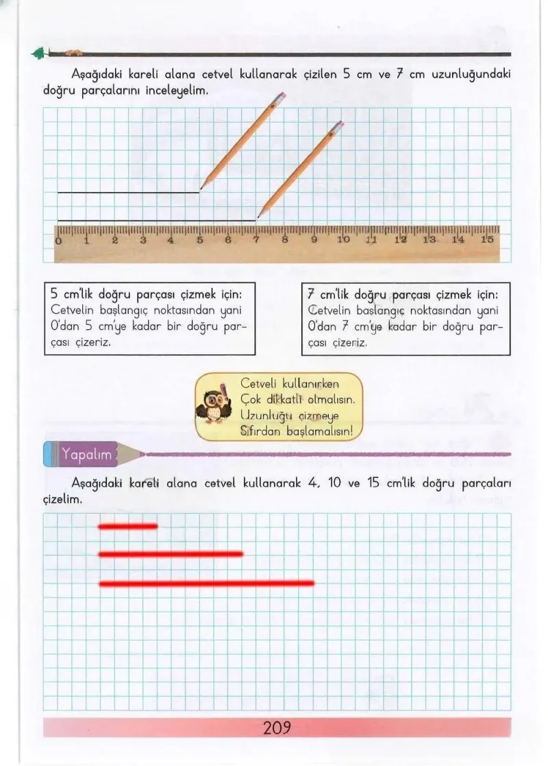 3. Sınıf Matematik Ders Kitabı Cevapları Meb Yayınları Sayfa 209 Çözüm Görseli