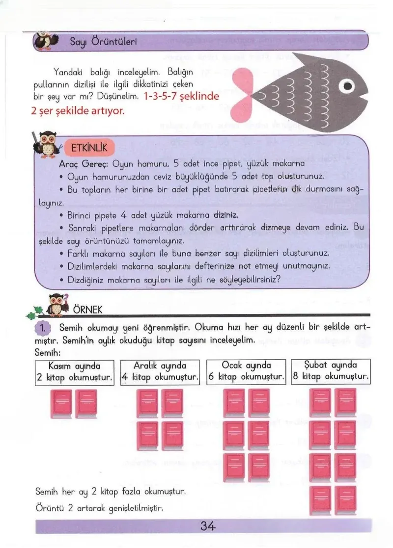 3. Sınıf Matematik Ders Kitabı Cevapları Meb Yayınları Sayfa 34 Çözüm Görseli