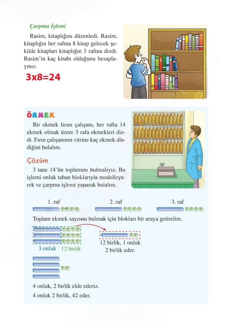 3. Sınıf Matematik Ders Kitabı Cevapları Tuna Matbacılık Yayınları Sayfa 101 Çözüm Görseli