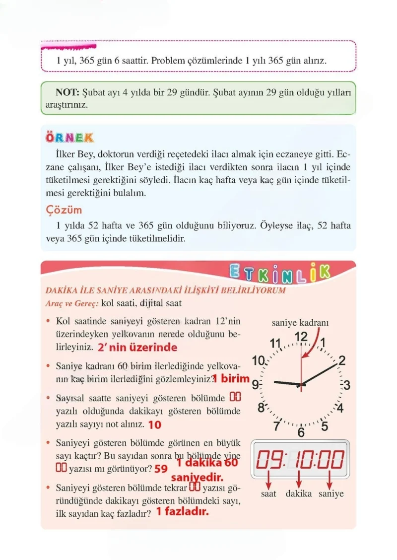 3. Sınıf Matematik Ders Kitabı Cevapları Tuna Matbacılık Yayınları Sayfa 153 Çözüm Görseli