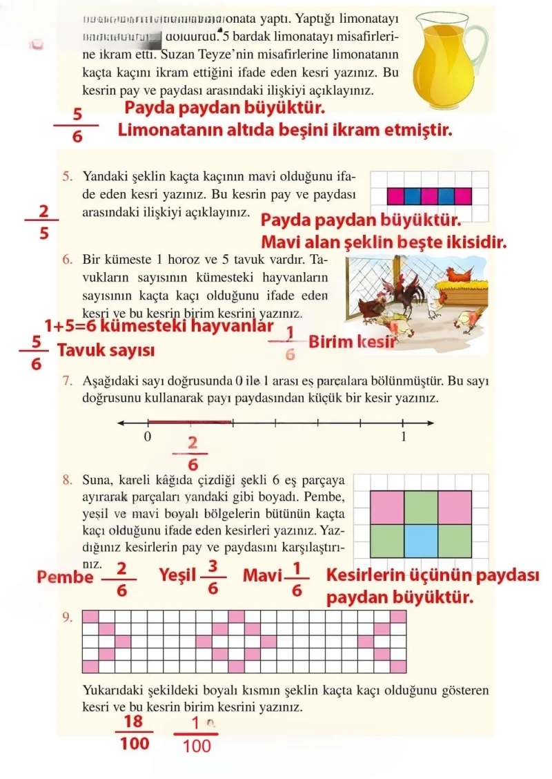 3. Sınıf Matematik Ders Kitabı Cevapları Tuna Matbacılık Yayınları Sayfa 174 Çözüm Görseli