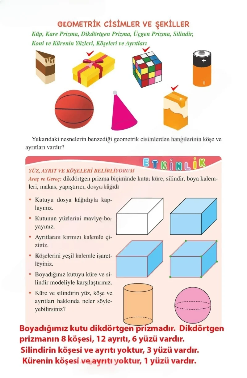 3. Sınıf Matematik Ders Kitabı Cevapları Tuna Matbacılık Yayınları Sayfa 181 Çözüm Görseli