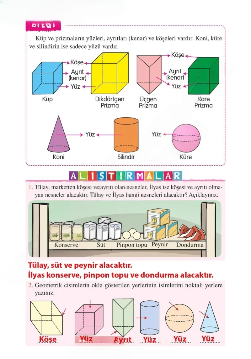 3. Sınıf Matematik Ders Kitabı Cevapları Tuna Matbacılık Yayınları Sayfa 183 Çözüm Görseli