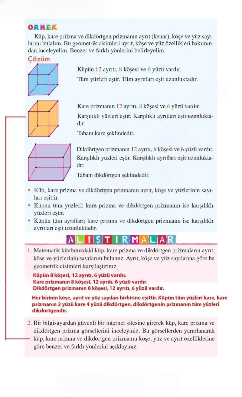 3. Sınıf Matematik Ders Kitabı Cevapları Tuna Matbacılık Yayınları Sayfa 185 Çözüm Görseli