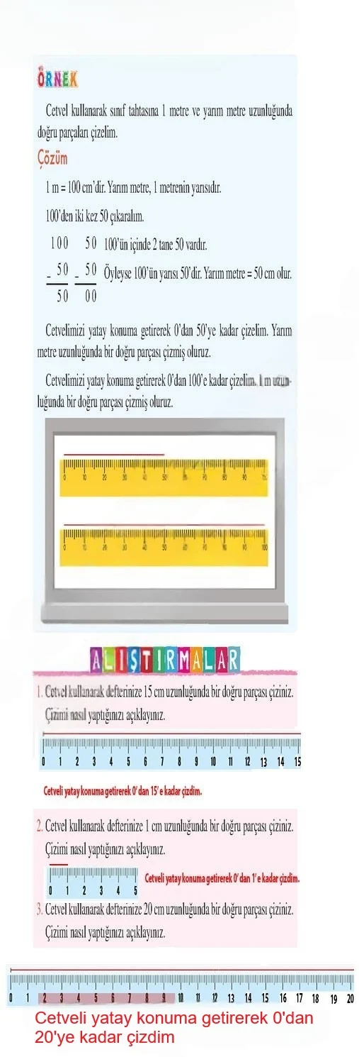 3. Sınıf Matematik Ders Kitabı Cevapları Tuna Matbacılık Yayınları Sayfa 226 Çözüm Görseli