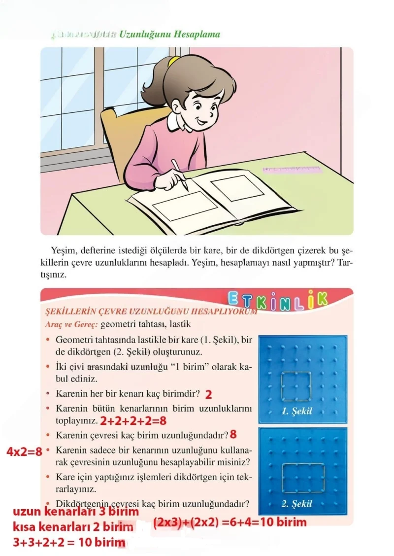 3. Sınıf Matematik Ders Kitabı Cevapları Tuna Matbacılık Yayınları Sayfa 239 Çözüm Görseli