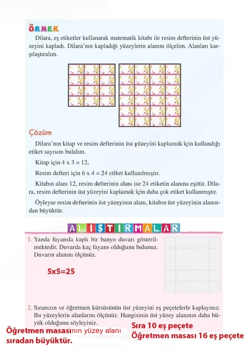 3. Sınıf Matematik Ders Kitabı Cevapları Tuna Matbacılık Yayınları Sayfa 247 Çözüm Görseli