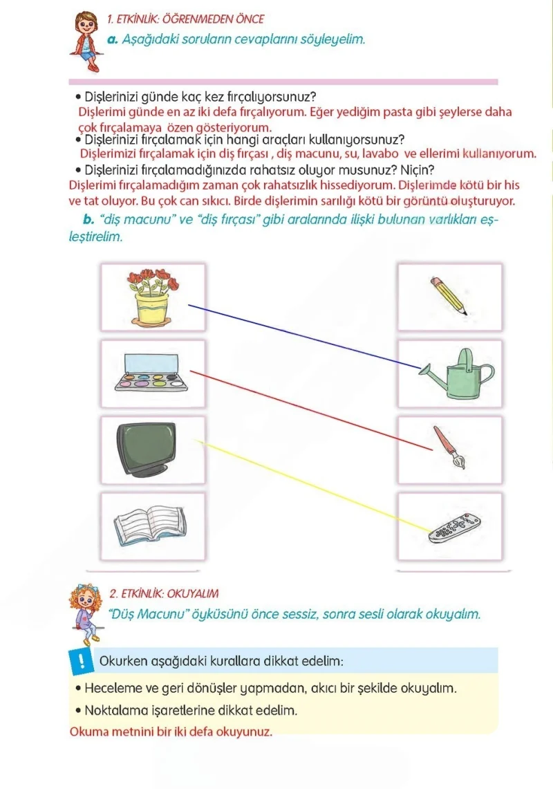 3. Sınıf Türkçe Ders Kitabı Cevapları Gizem Yayınları Sayfa 168 Çözüm Görseli
