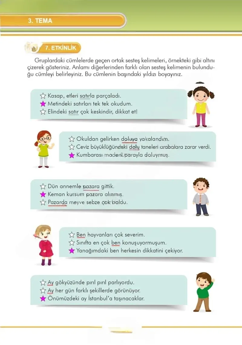 3. Sınıf Türkçe Ders Kitabı Cevapları İlke Yayınları Sayfa 106 Çözüm Görseli