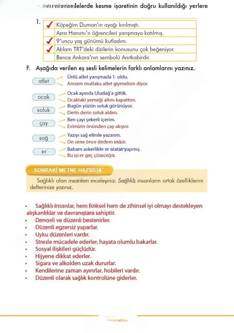 3. Sınıf Türkçe Ders Kitabı Cevapları İlke Yayınları Sayfa 126 Çözüm Görseli