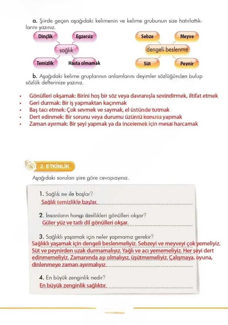 3. Sınıf Türkçe Ders Kitabı Cevapları İlke Yayınları Sayfa 129 Çözüm Görseli