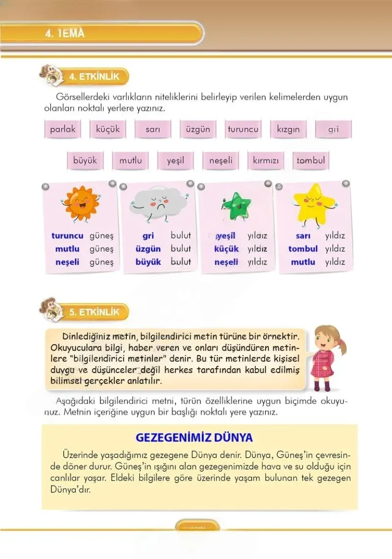 3. Sınıf Türkçe Ders Kitabı Cevapları İlke Yayınları Sayfa 152 Çözüm Görseli