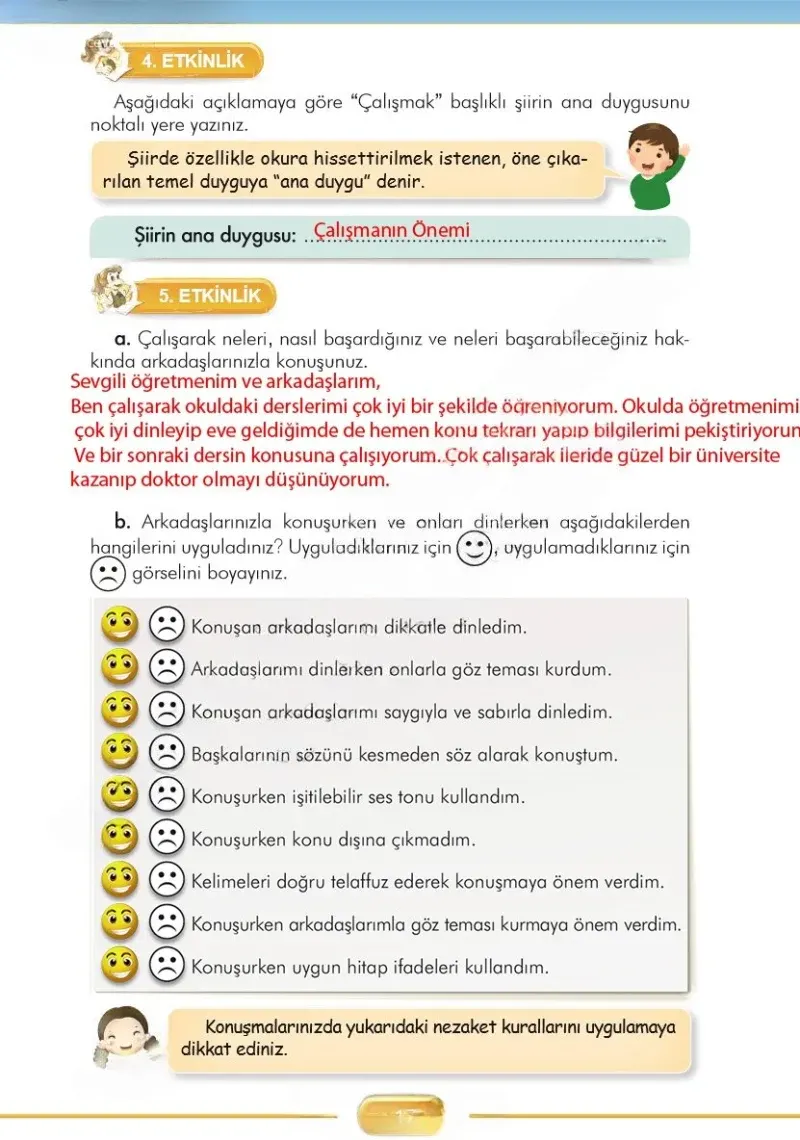 3. Sınıf Türkçe Ders Kitabı Cevapları İlke Yayınları Sayfa 17 Çözüm Görseli