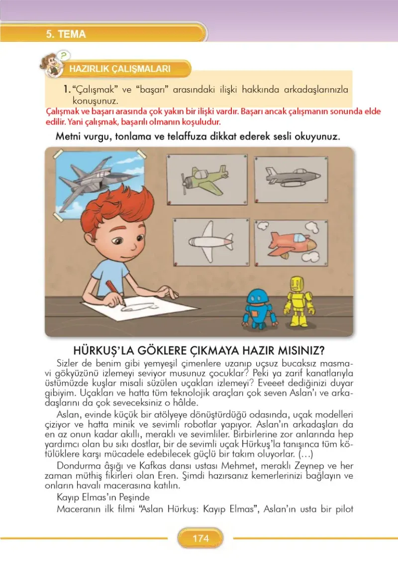 3. Sınıf Türkçe Ders Kitabı Cevapları İlke Yayınları Sayfa 174 Çözüm Görseli
