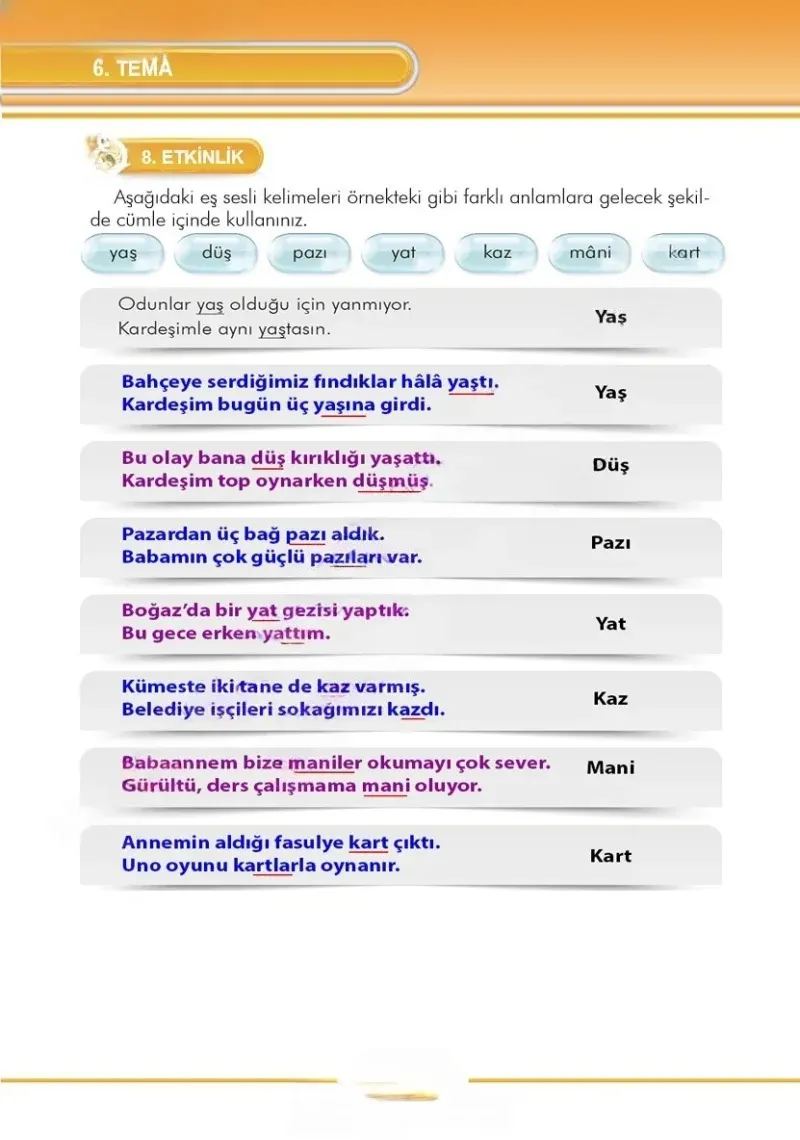 3. Sınıf Türkçe Ders Kitabı Cevapları İlke Yayınları Sayfa 210 Çözüm Görseli
