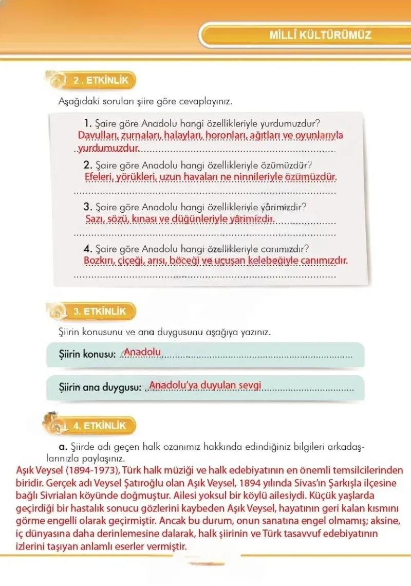 3. Sınıf Türkçe Ders Kitabı Cevapları İlke Yayınları Sayfa 213 Çözüm Görseli