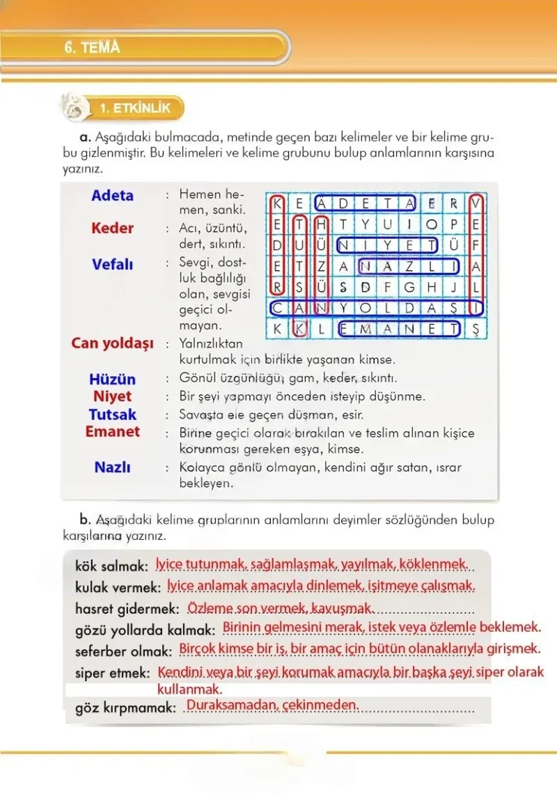 3. Sınıf Türkçe Ders Kitabı Cevapları İlke Yayınları Sayfa 226 Çözüm Görseli