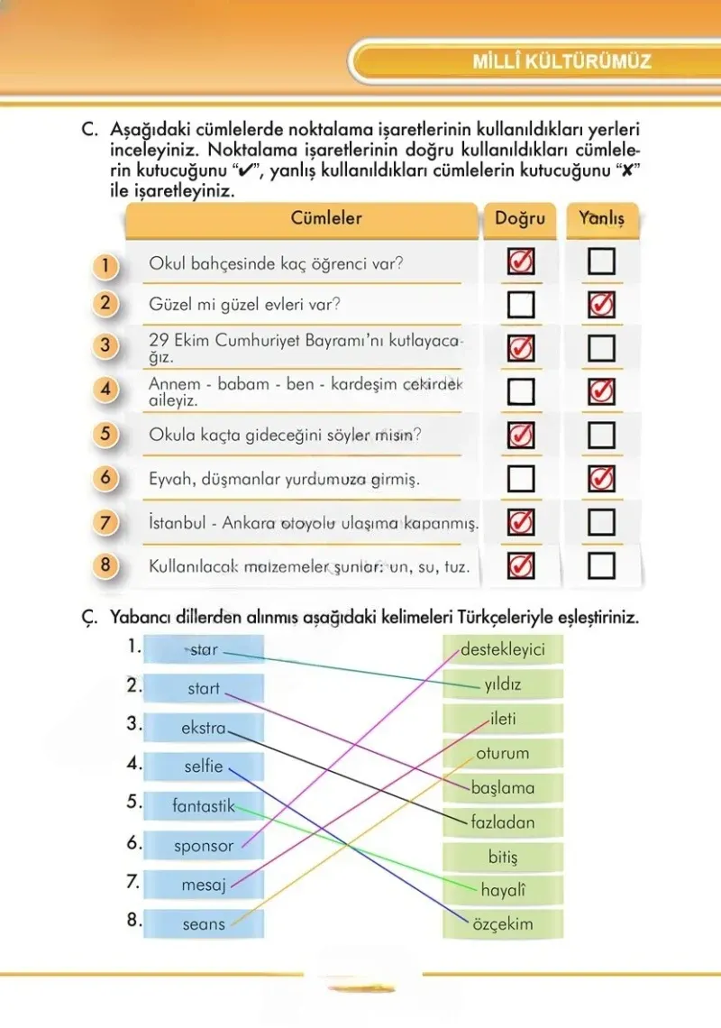 3. Sınıf Türkçe Ders Kitabı Cevapları İlke Yayınları Sayfa 233 Çözüm Görseli