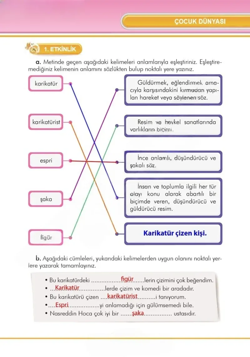 3. Sınıf Türkçe Ders Kitabı Cevapları İlke Yayınları Sayfa 251 Çözüm Görseli